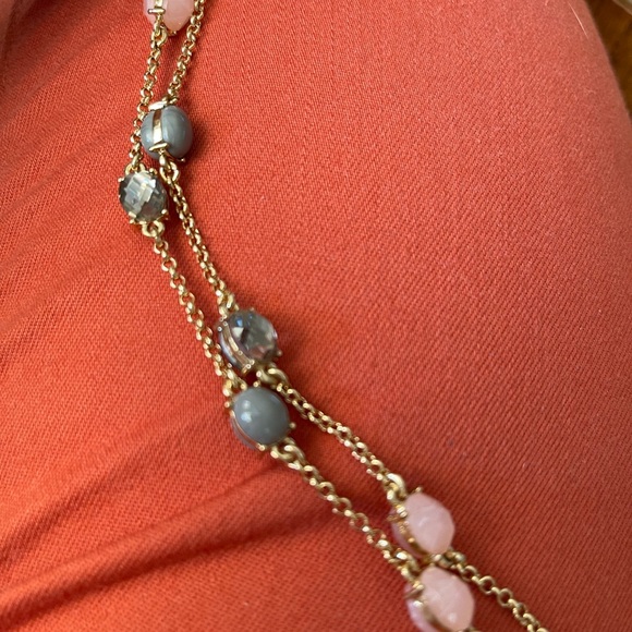 Talbots Jewelry - Gold and pastel necklace from Talbots